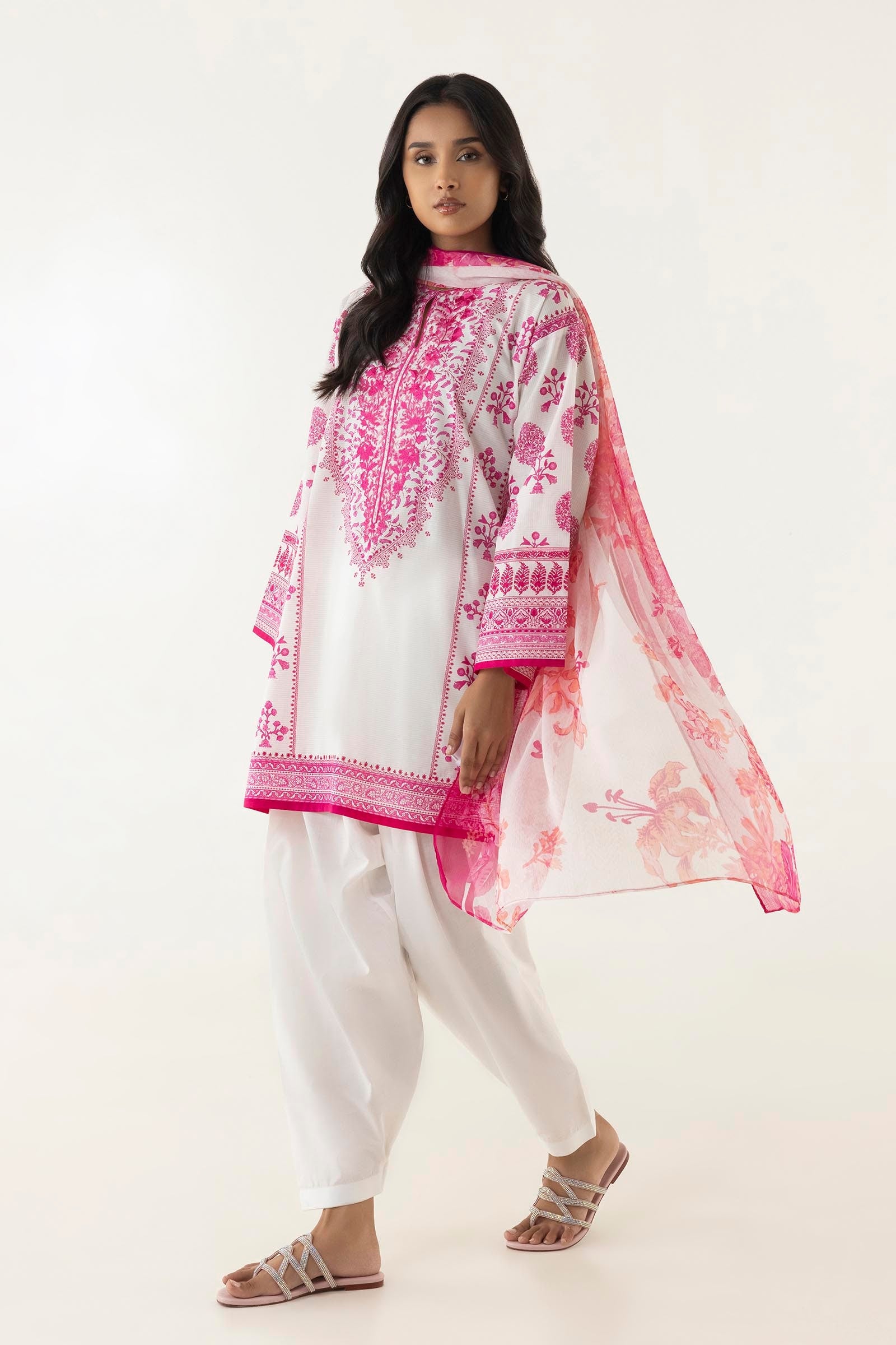 Stitched Shirt + Bottom + Dupatta Main image
