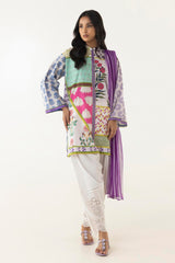 Stitched Shirt + Dupatta