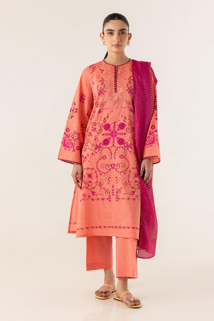 Stitched Lawn Suit