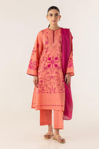 Stitched Lawn Suit