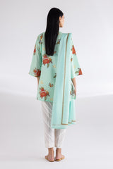 Stitched Mahay Shirt + Dupatta