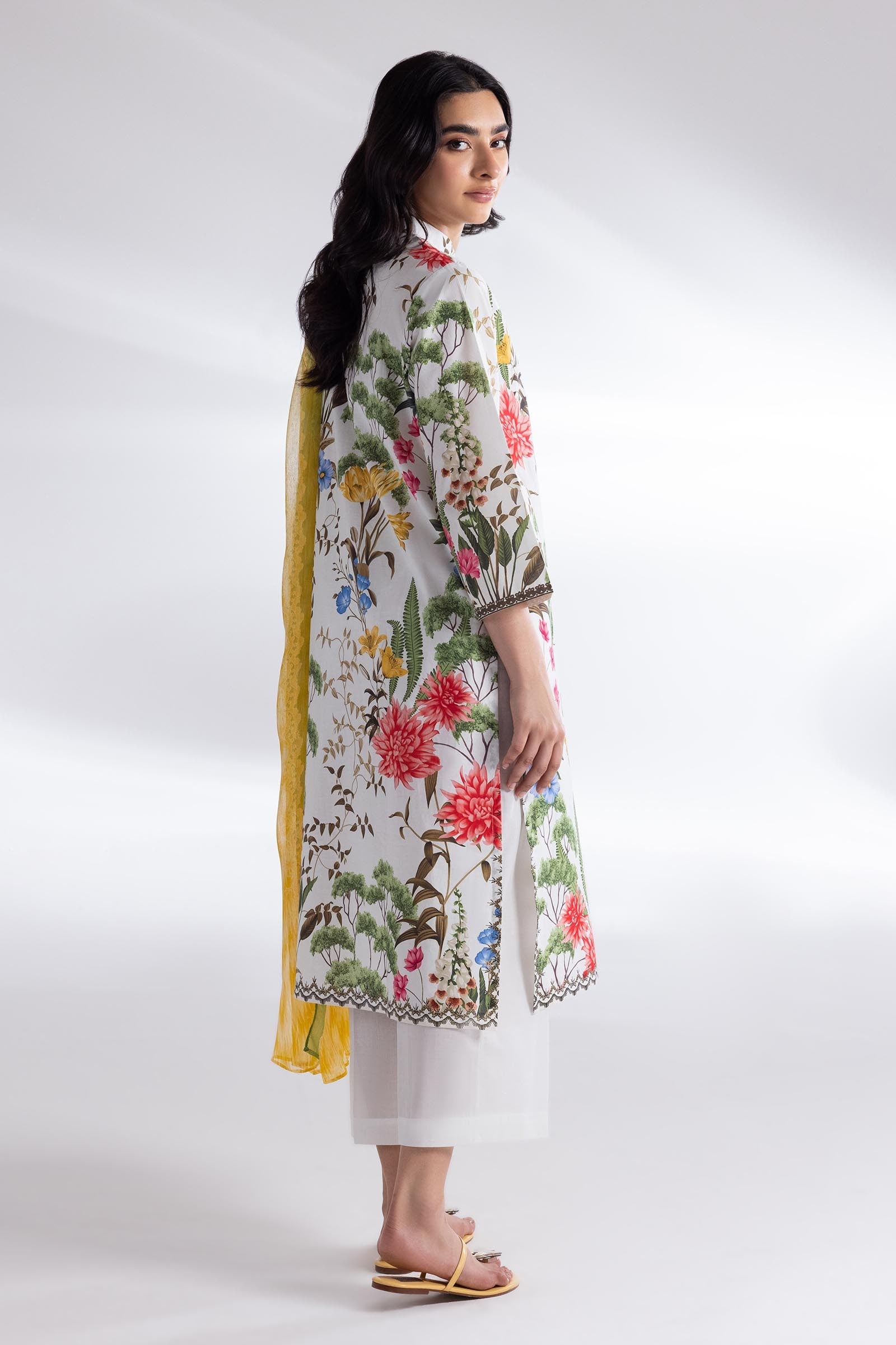 Stitched Lawn Suit Secondary image