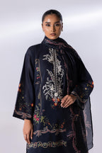 Stitched Mahay Lawn Suit