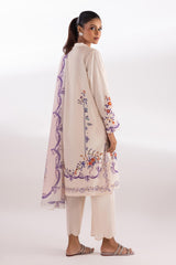 Stitched Mahay Lawn Suit