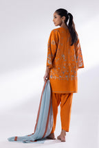 Stitched Mahay Lawn Suit