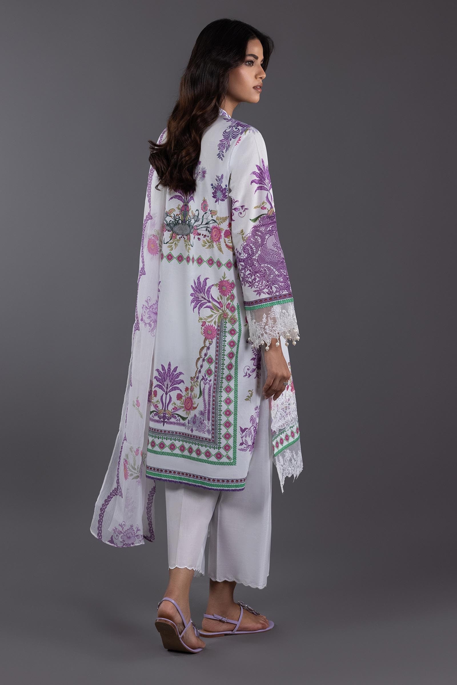 Stitched Lawn Suit