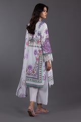 Stitched Lawn Suit
