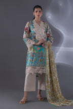 Digital Printed Lawn Shirt