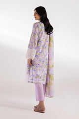 Stitched Muzlin Lawn Suit