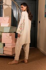 Stitched Viscose Embroidered Shirt + Shalwar