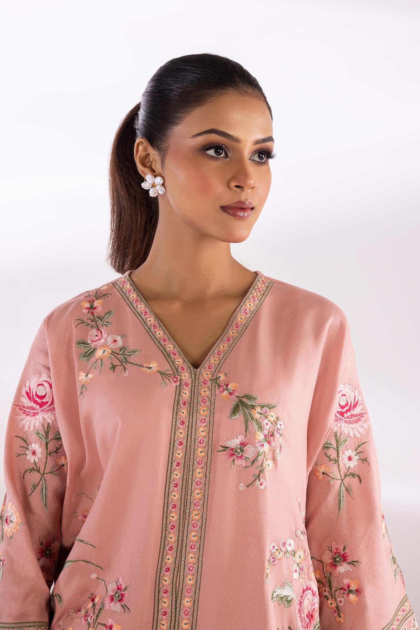 Stitched Signature Shirt + Shalwar Secondary image