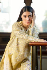 Stitched Embroidered Chambry Shirt + Culotte