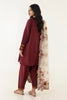 Stitched Embroidered Slub Shirt + Shalwar