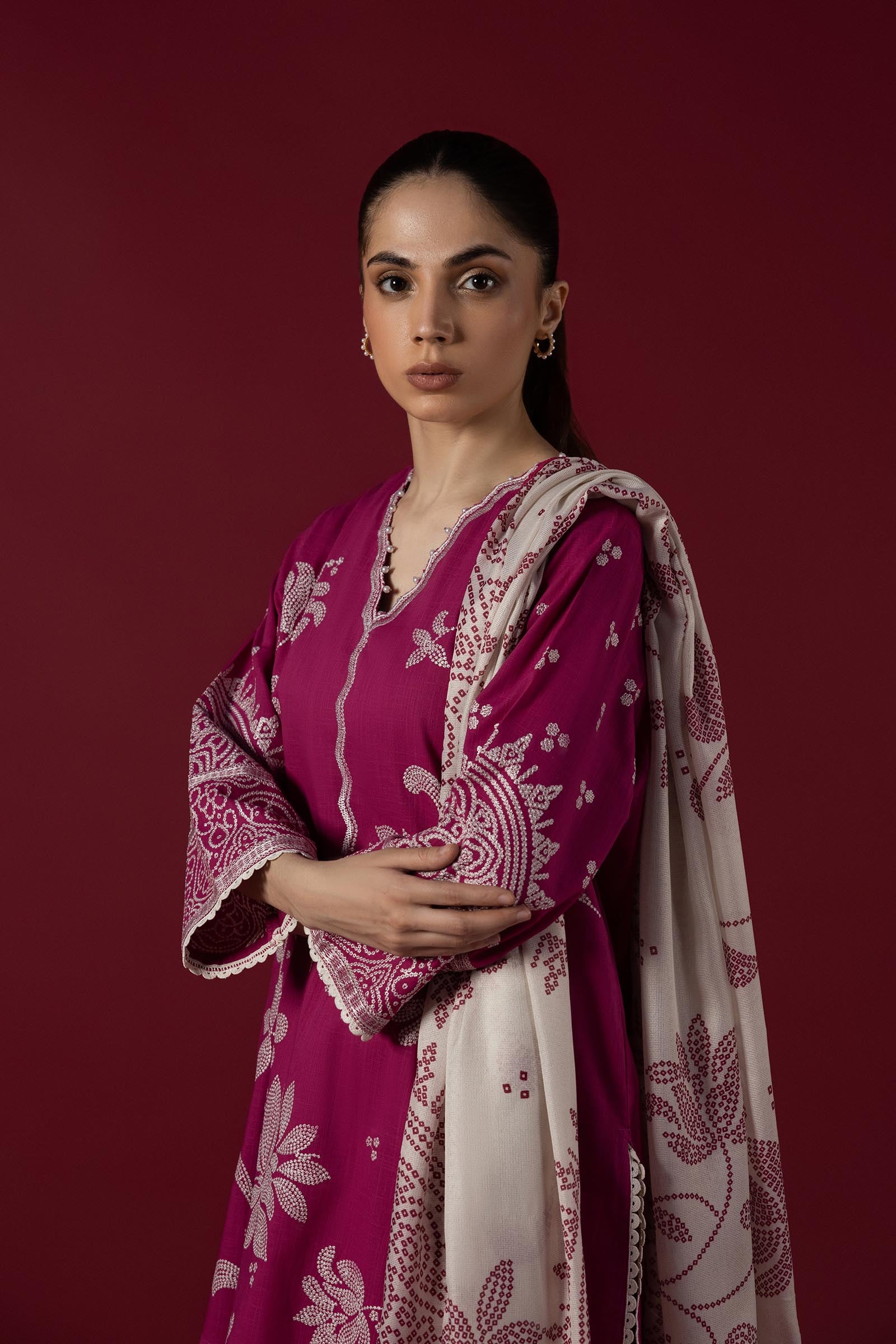 Stitched Dupatta Main image