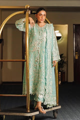Stitched Embroidered Cotton Shirt + Culotte + Dupatta