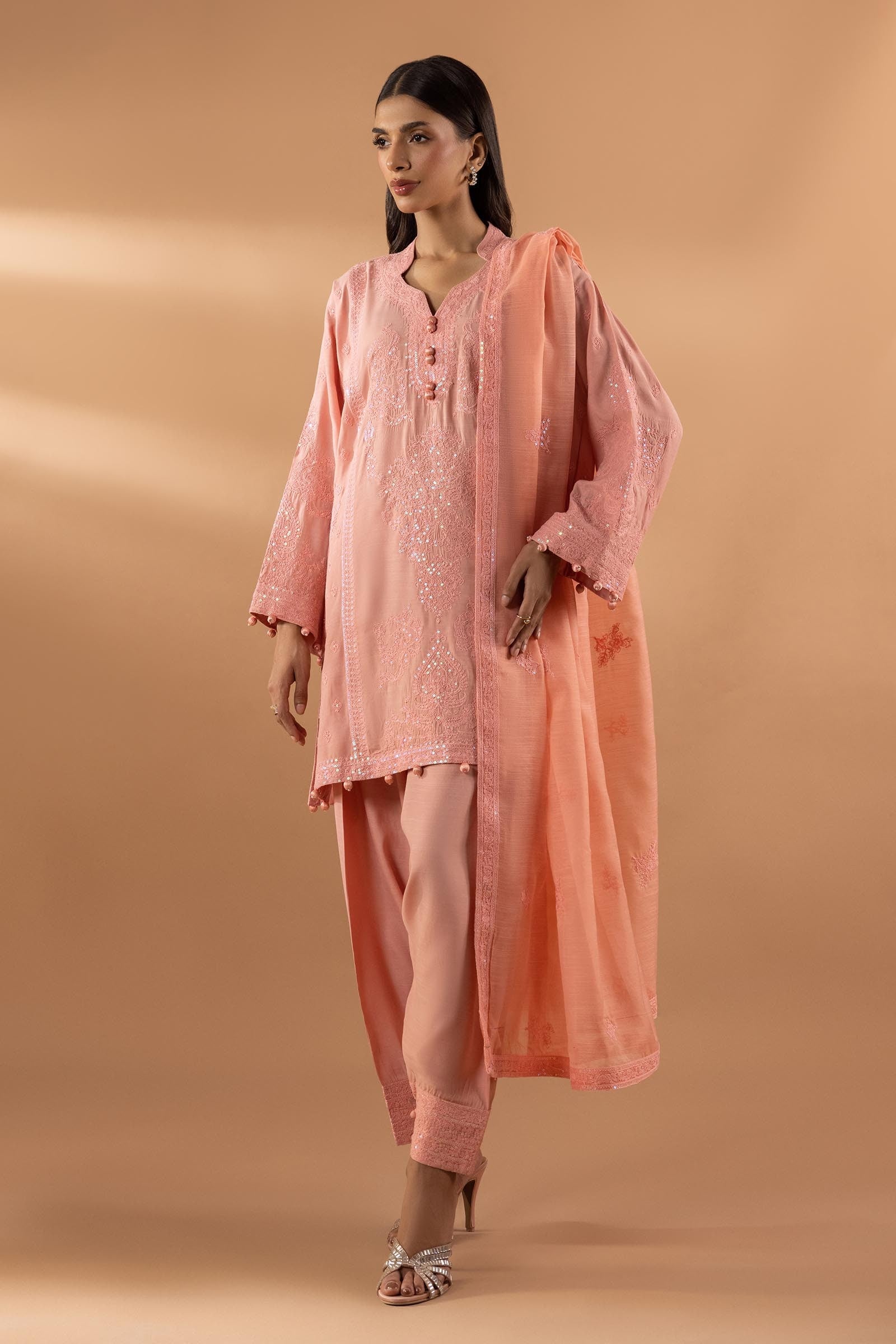 Stitched Shirt + Bottom + Dupatta Main image