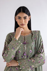 Stitched Signature Shirt + Bottom + Dupatta