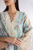 Stitched Organza Embroidered Suit