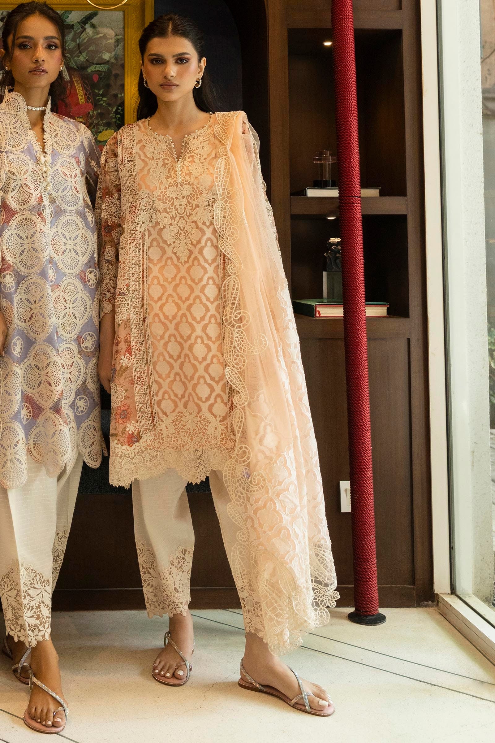 Stitched Embroidered Suit Main image