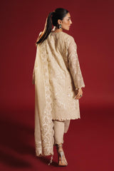 Stitched Embroidered Cotton Shirt