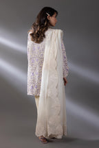 Stitched Lawn Embroidered Shirt