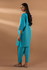 Stitched Embroidered Lawn Shirt + Shalwar