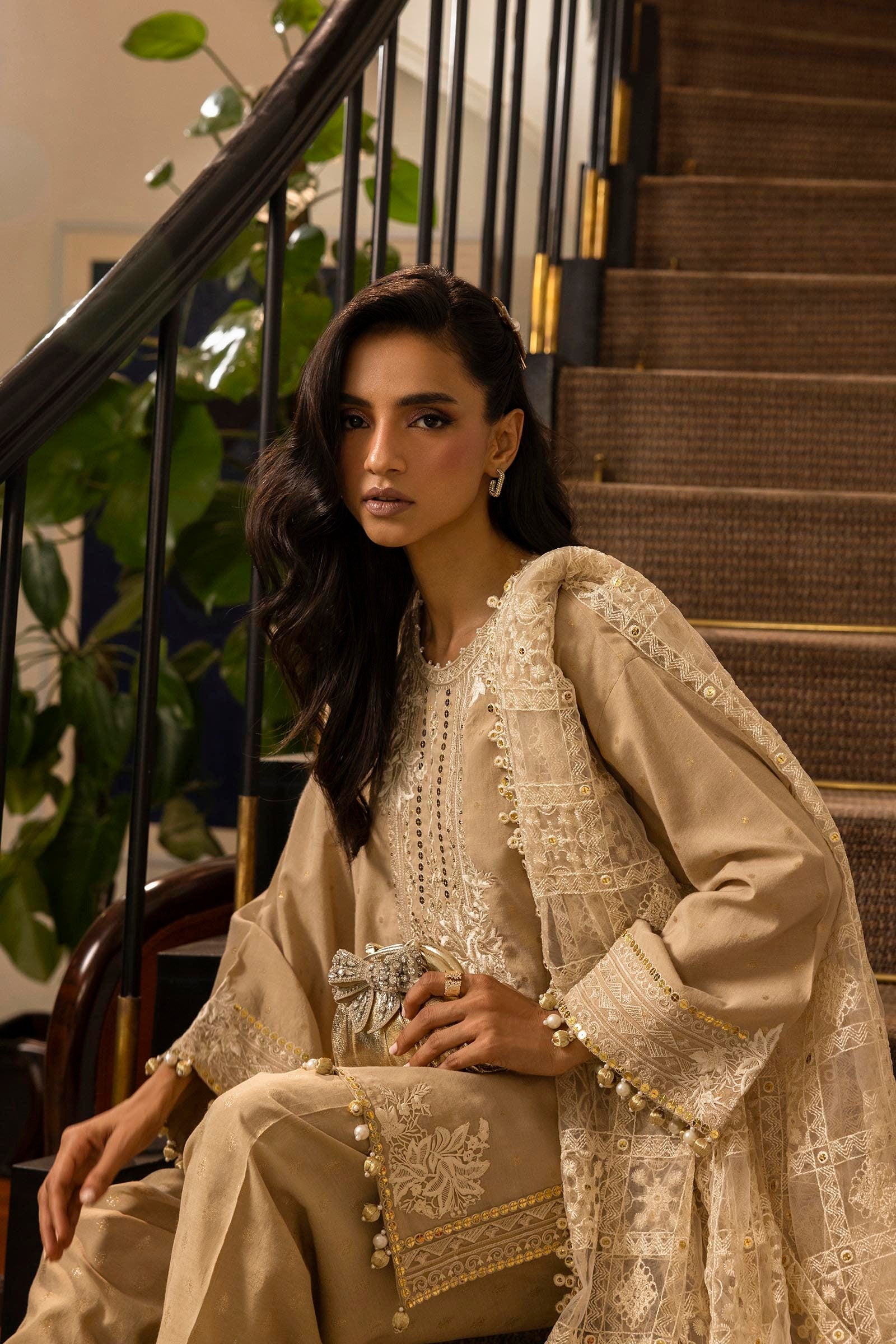 Stitched Jacquard Shirt