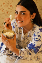 Stitched Embroidered Lawn Suit