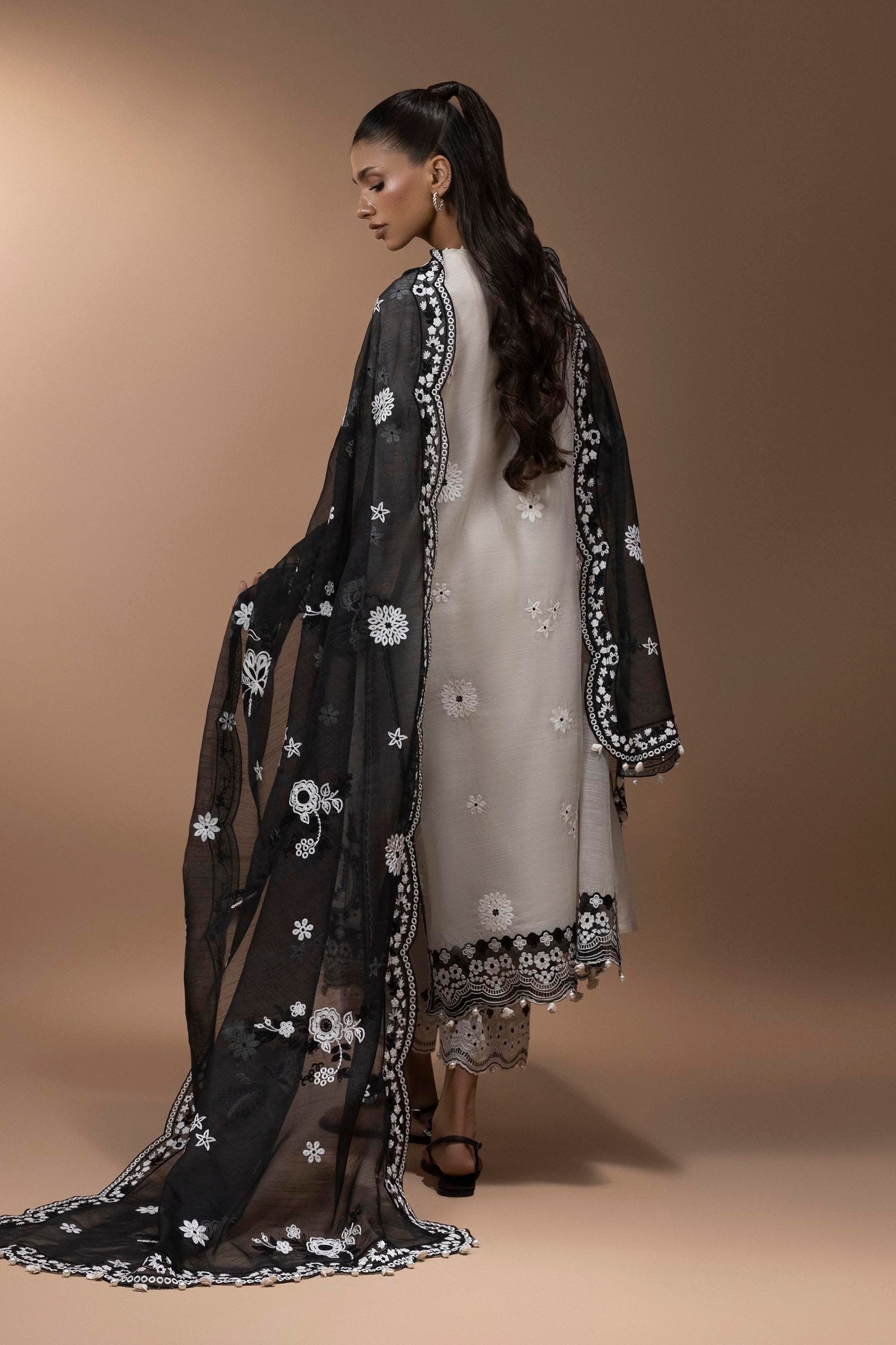 Stitched Embroidered Shirt Secondary image