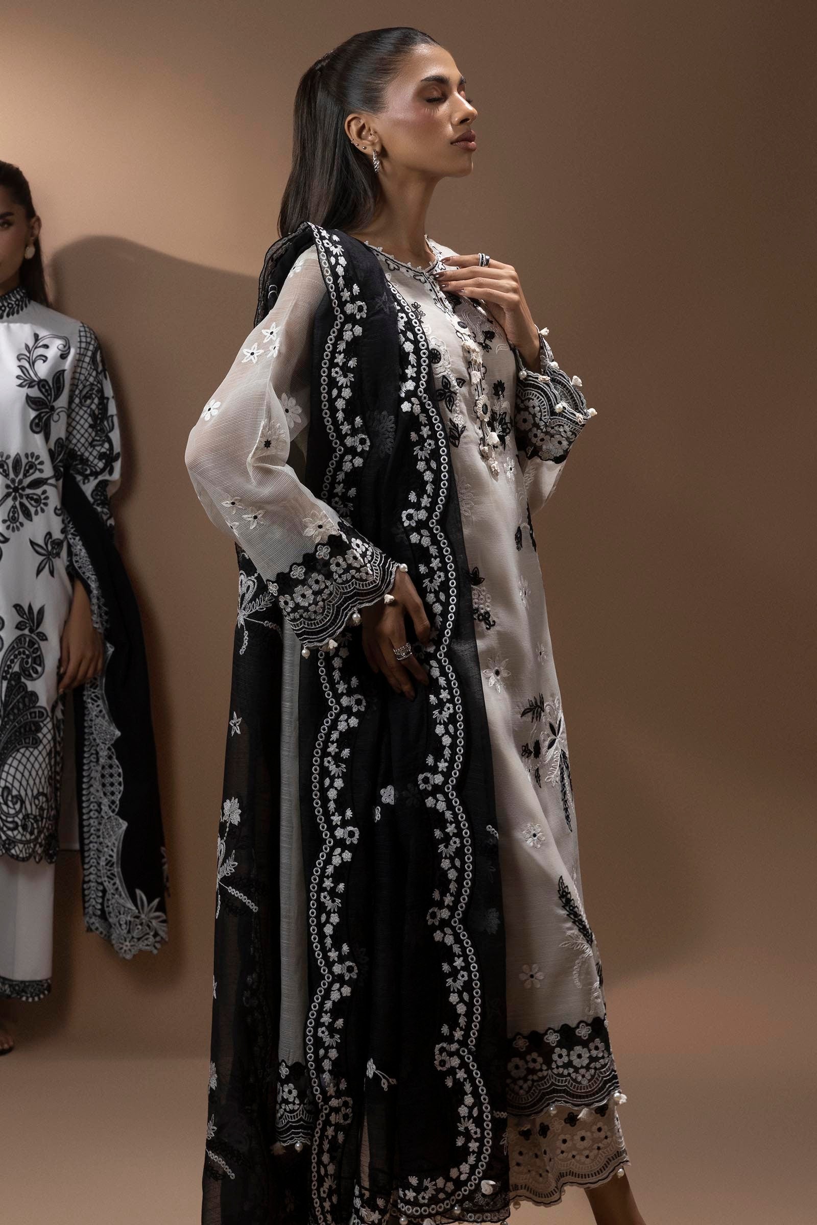 Stitched Embroidered Shirt