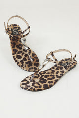 Leopard Printed Flats