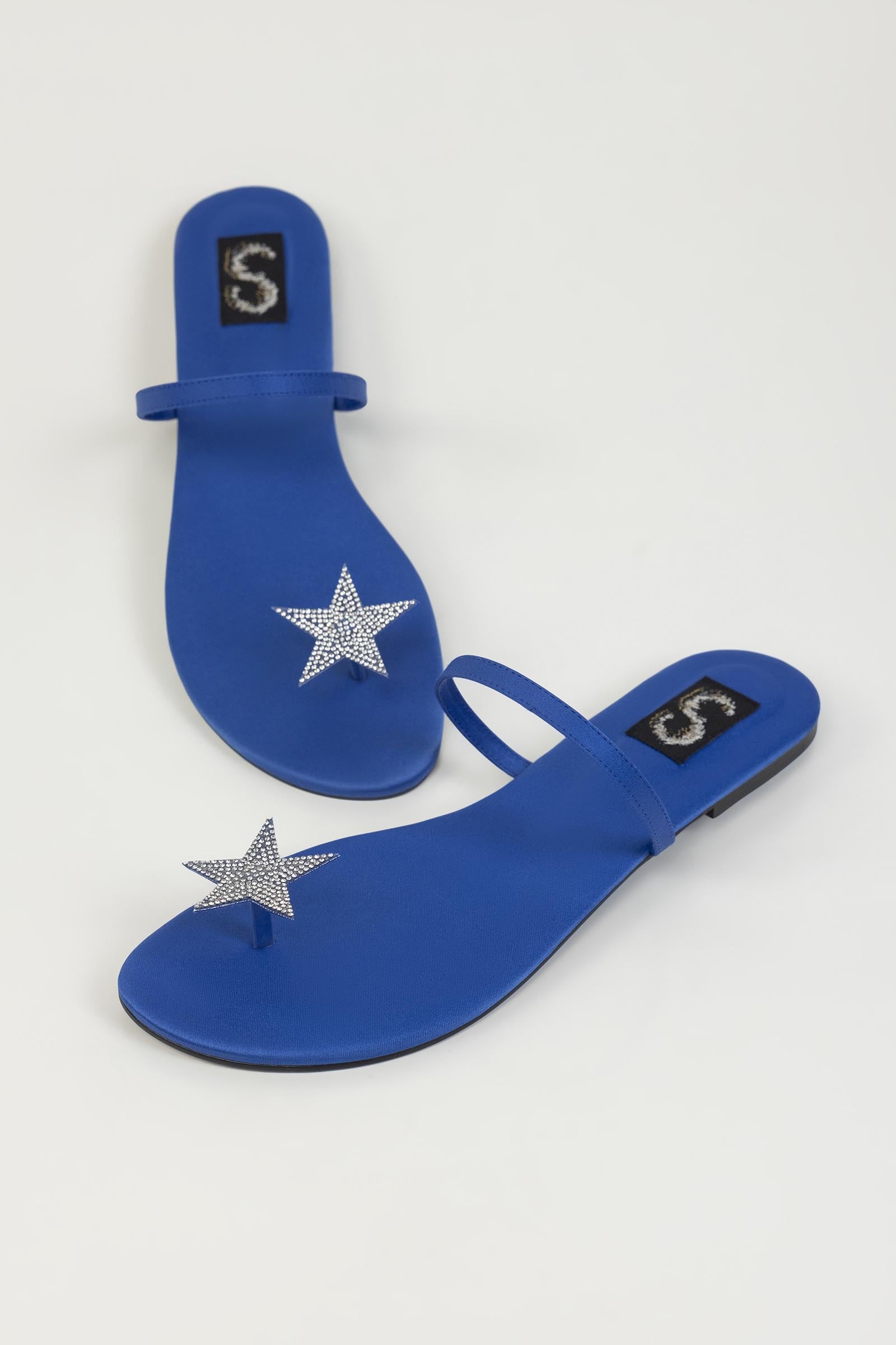 Blue Star Toe Ring Flats Secondary image