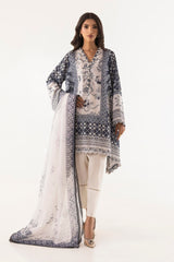 Stitched Crepe Shirt + Dupatta