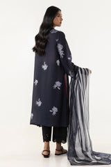 Stitched Crepe Shirt + Dupatta