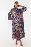 Stitched Poly Satin Shirt + Culotte