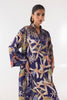 Stitched Poly Satin Shirt + Culotte