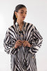 Stitched Poly Satin Shirt + Culotte