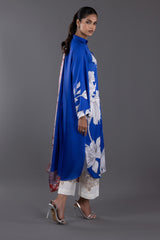 Stitched Satin Shirt + Dupatta