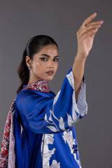 Stitched Satin Shirt + Dupatta