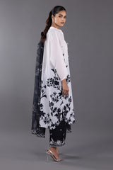 Stitched Crepe Shirt + Dupatta
