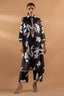 Stitched Satin Shirt + Culotte