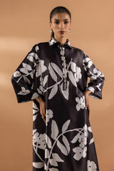 Stitched Satin Shirt + Culotte