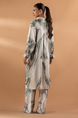 Stitched Satin Shirt + Bottom
