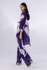 Stitched Satin Shirt + Culotte