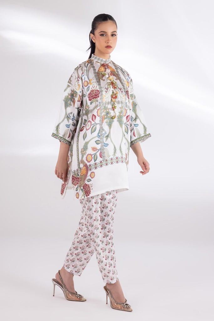 Stitched Silk Shirt + Bottom