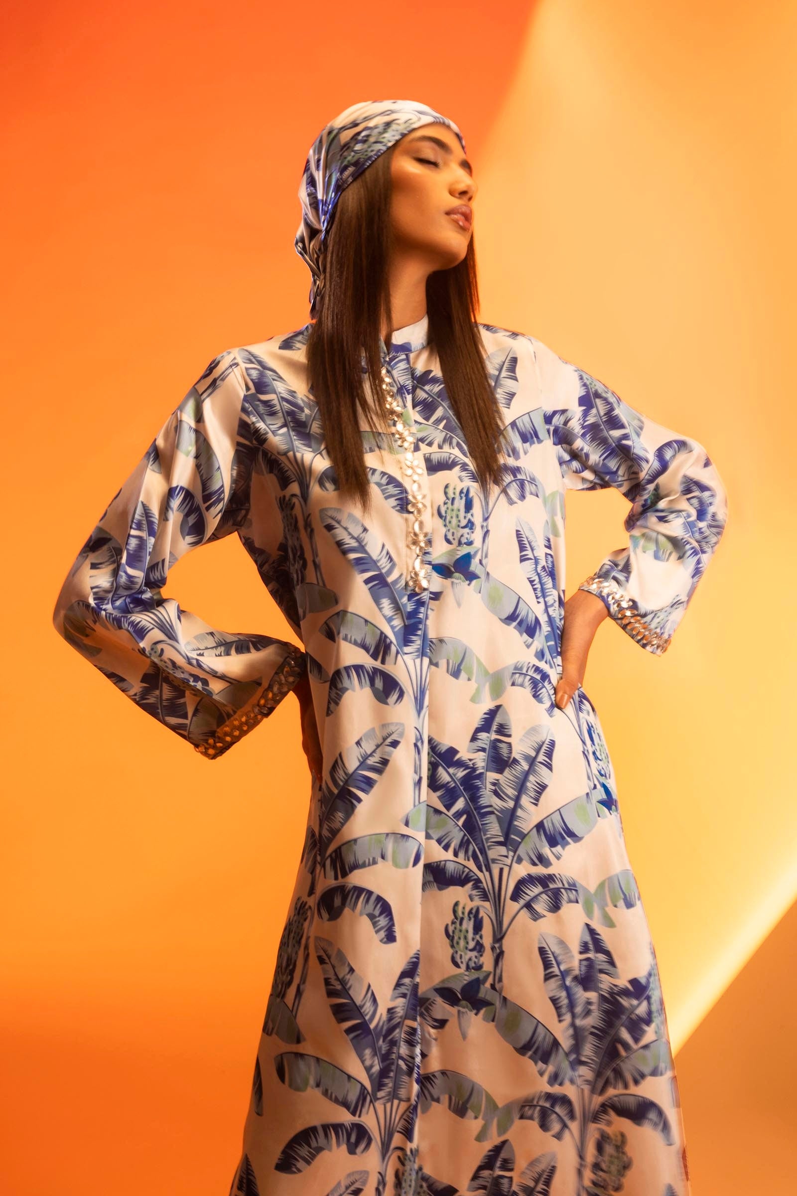 Stitched Silk Shirt Secondary image
