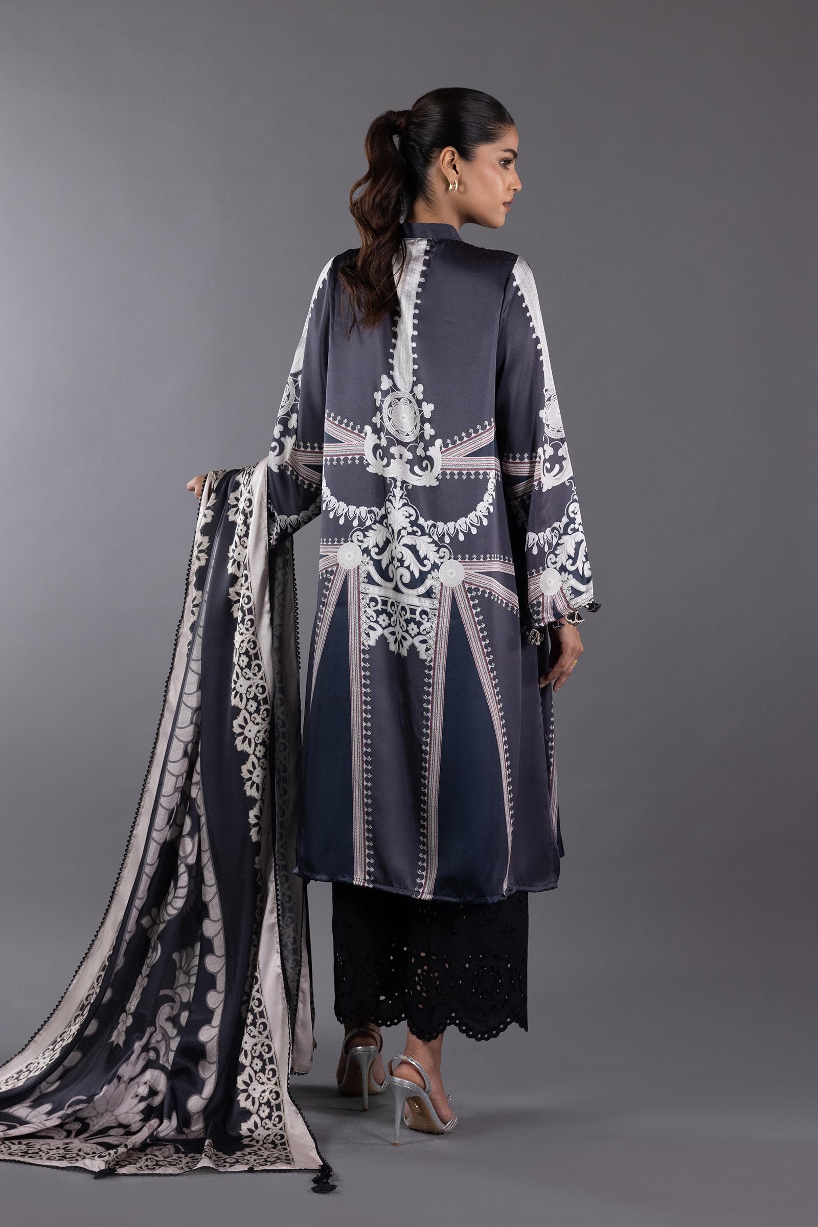Stitched Shirt + Dupatta
