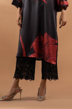 Stitched Black Pants