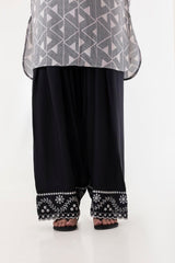 Stitched Linen Shalwar