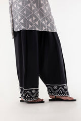 Stitched Linen Shalwar